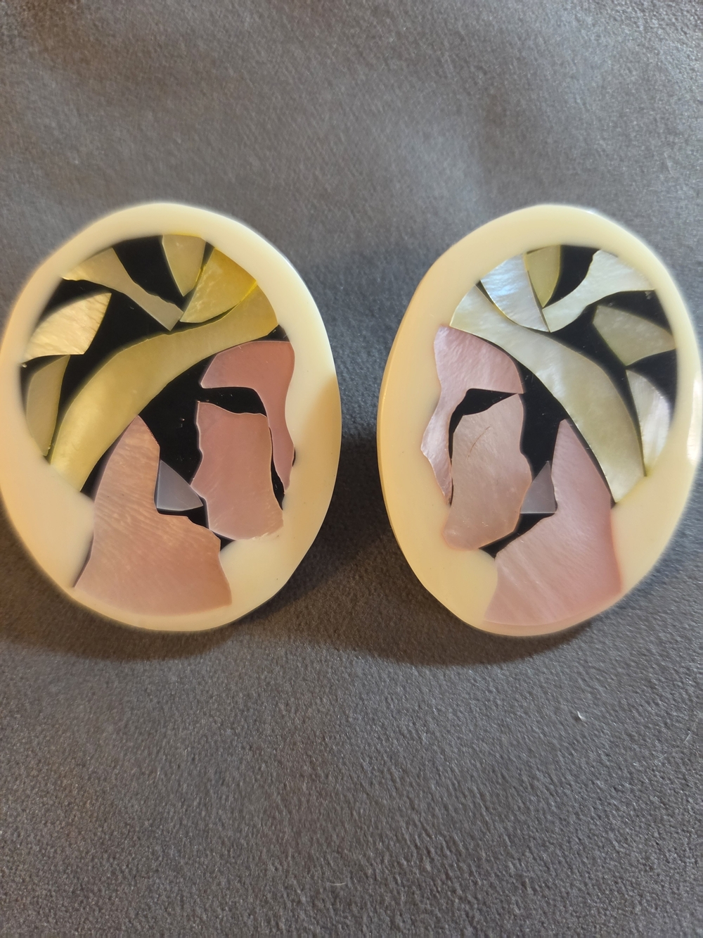 Vintage Art Deco Style Earrings: